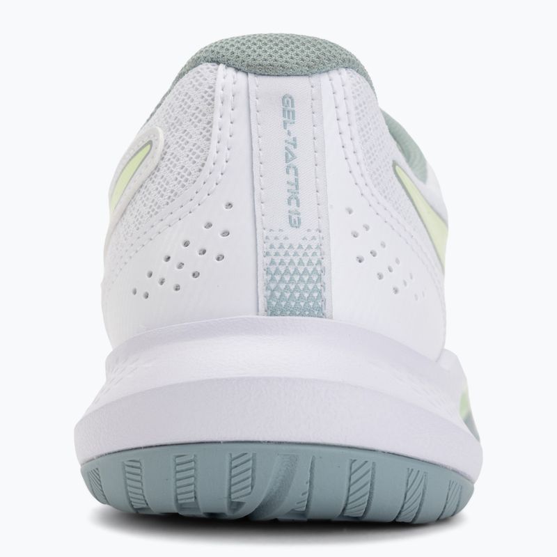 Încălțăminte de volei pentru femei ASICS Gel-Tactic 13 white/illuminate yellow 6