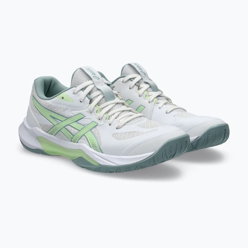 Încălțăminte de volei pentru femei ASICS Gel-Tactic 13 white/illuminate yellow