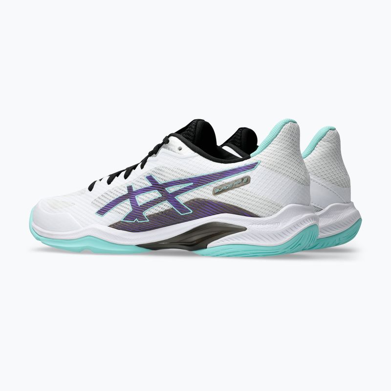Încălțăminte de volei pentru bărbați ASICS Blade FF 2 white/radiant amethyst 3