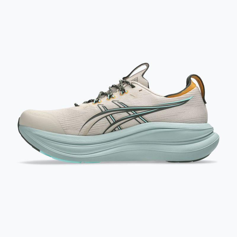 Pantofi de alergare bărbați ASICS Gel-Nimbus 28 TR simply taupe/ocean haze 10