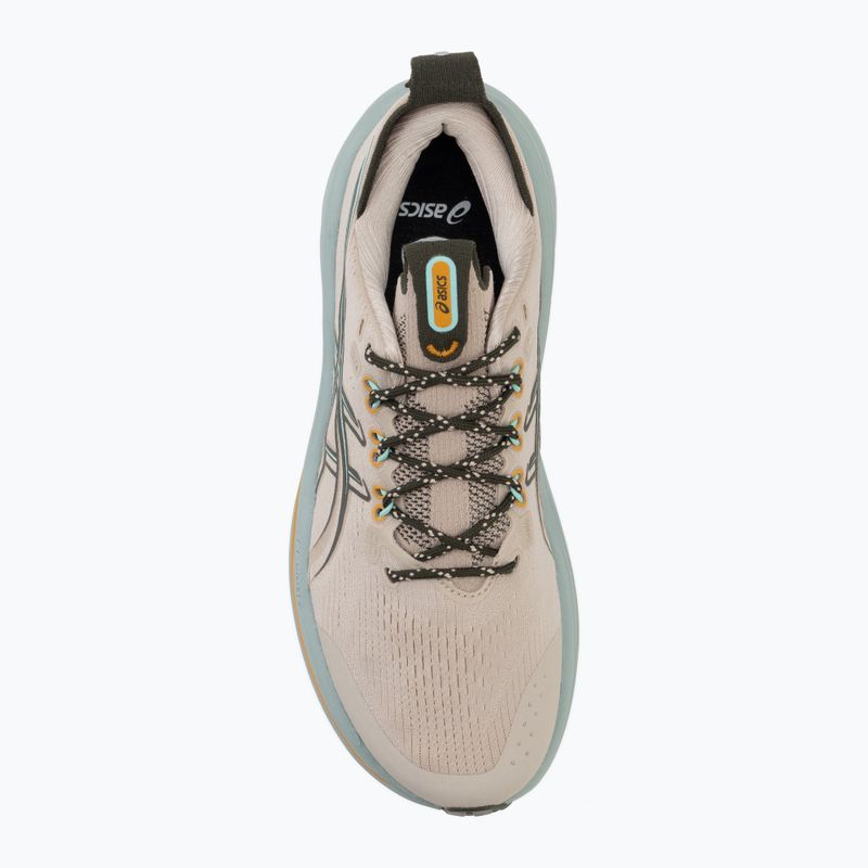 Pantofi de alergare bărbați ASICS Gel-Nimbus 28 TR simply taupe/ocean haze 5