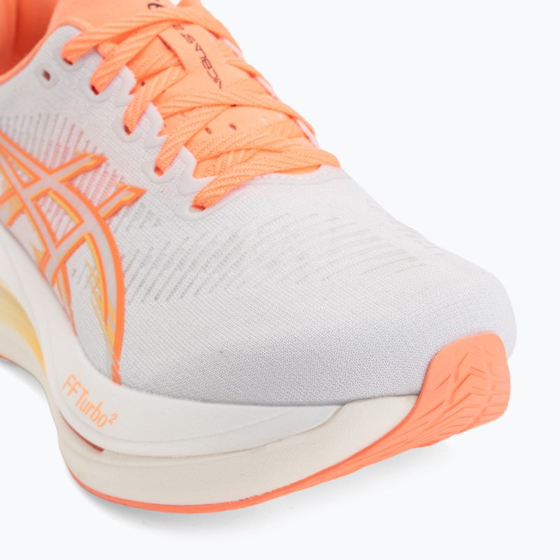 Pantofi de alergare pentru femei ASICS Sonicblast 2 alb/coral soare 7