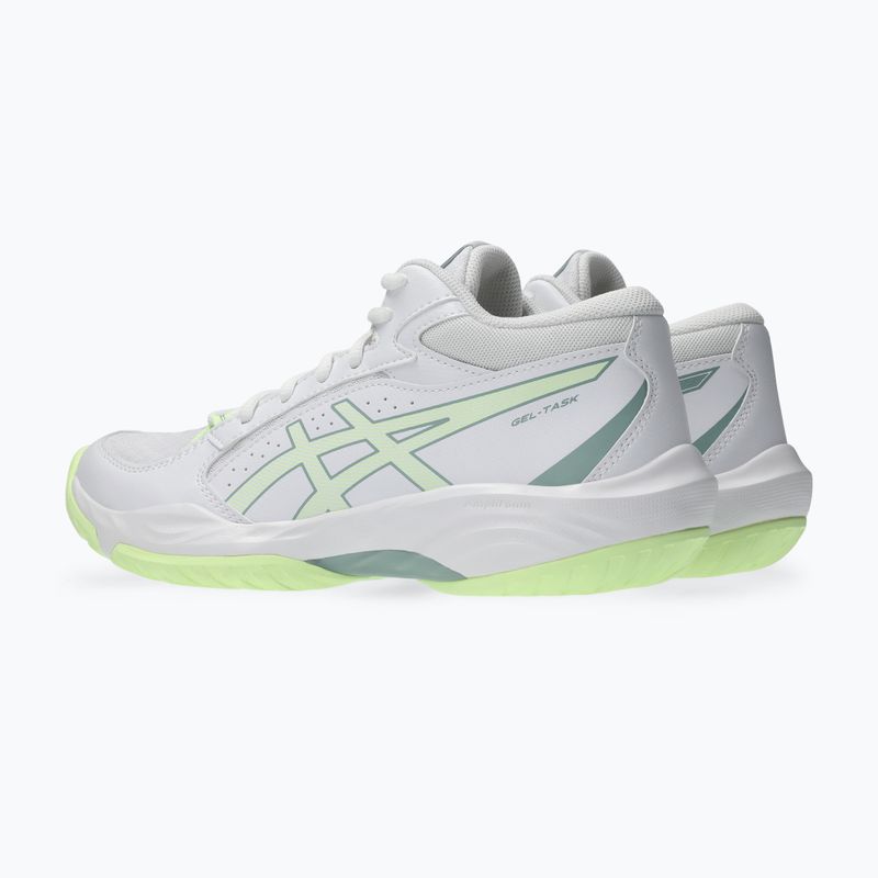 Încălțăminte de volei pentru femei Gel-Task MT 5 white/illuminate yellow 4