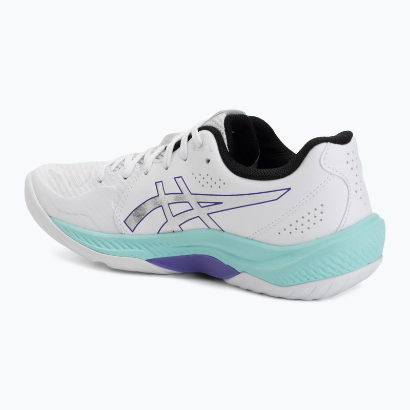 Încălțăminte de volei pentru femei ASICS Beyond FF 2 white/illuminate mint 3