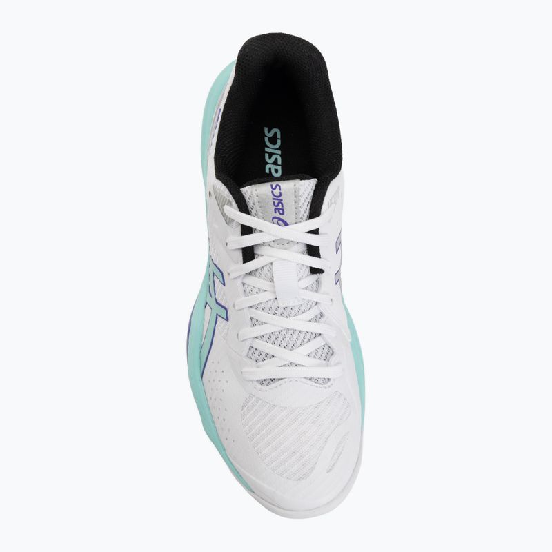 Încălțăminte de volei pentru femei ASICS Beyond FF 2 white/illuminate mint 5