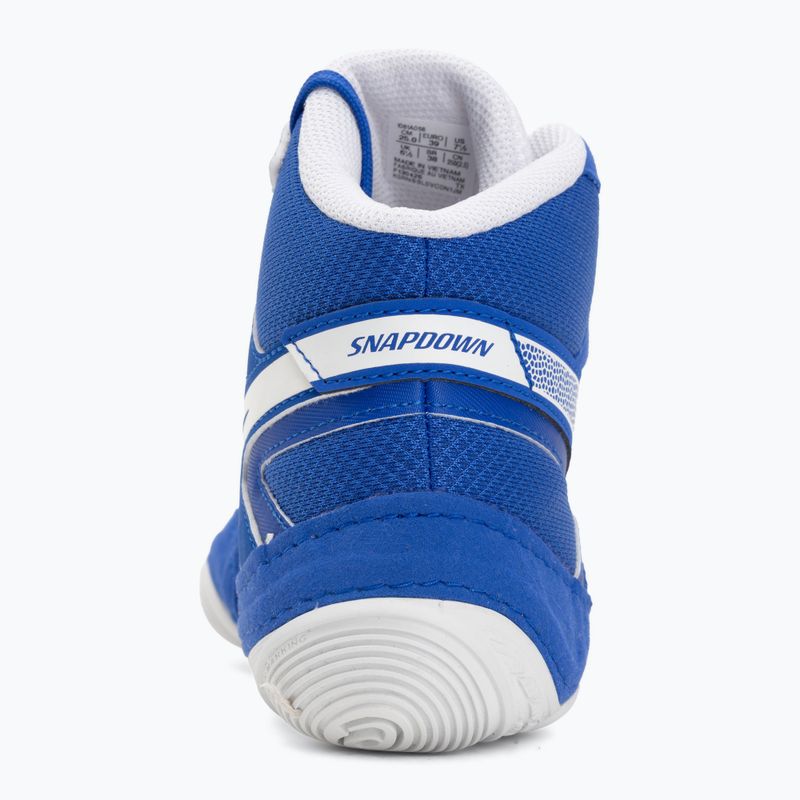 Încălțăminte de lupte ASICS Snapdown 4 neon blue/white 6
