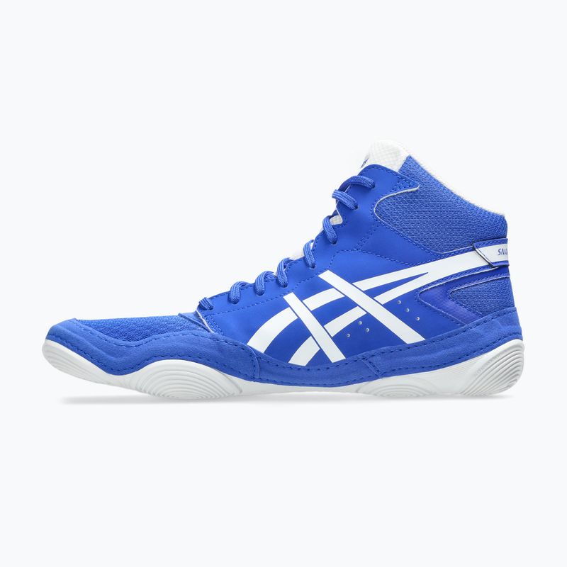 Încălțăminte de lupte ASICS Snapdown 4 neon blue/white 3