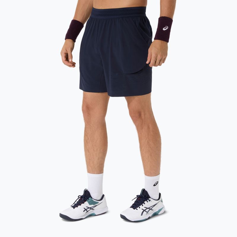 Pantaloni scurți de tenis pentru bărbați ASICS Match Laser Cut 7IN 4