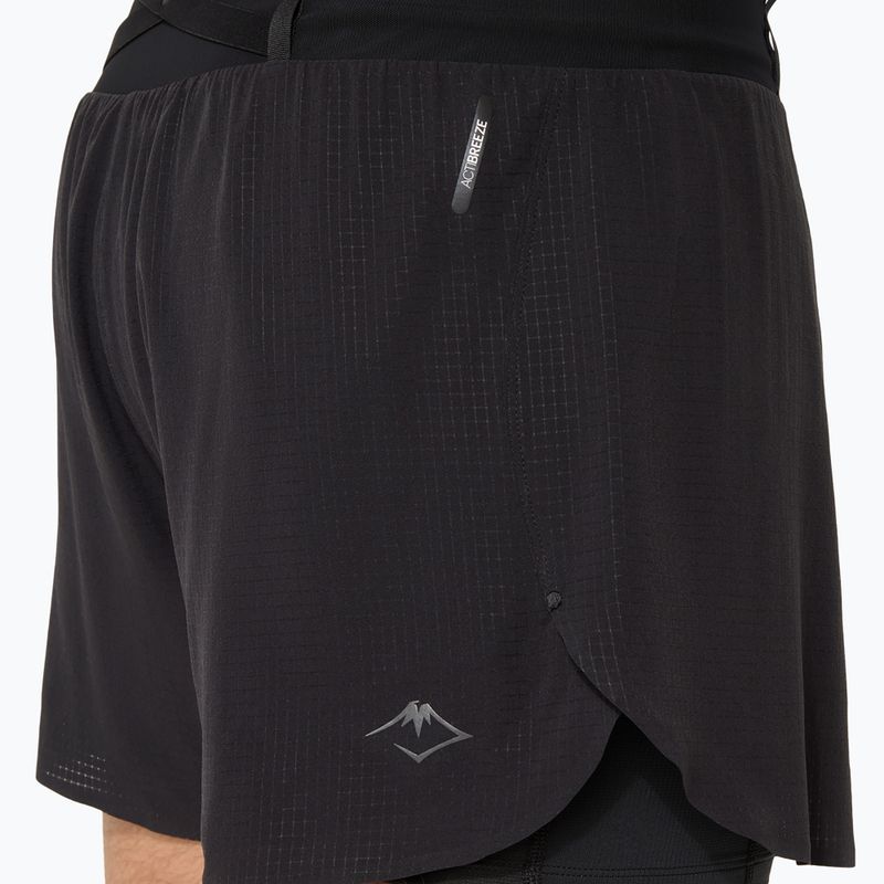 Pantaloni scurți de alergare pentru bărbați ASICS Fujitrail Elite performance black 9