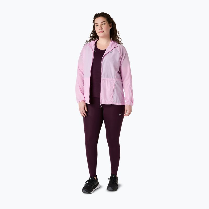 Geacă de alergare pentru femei ASICS Road Packable Jacket hazy lilac 2