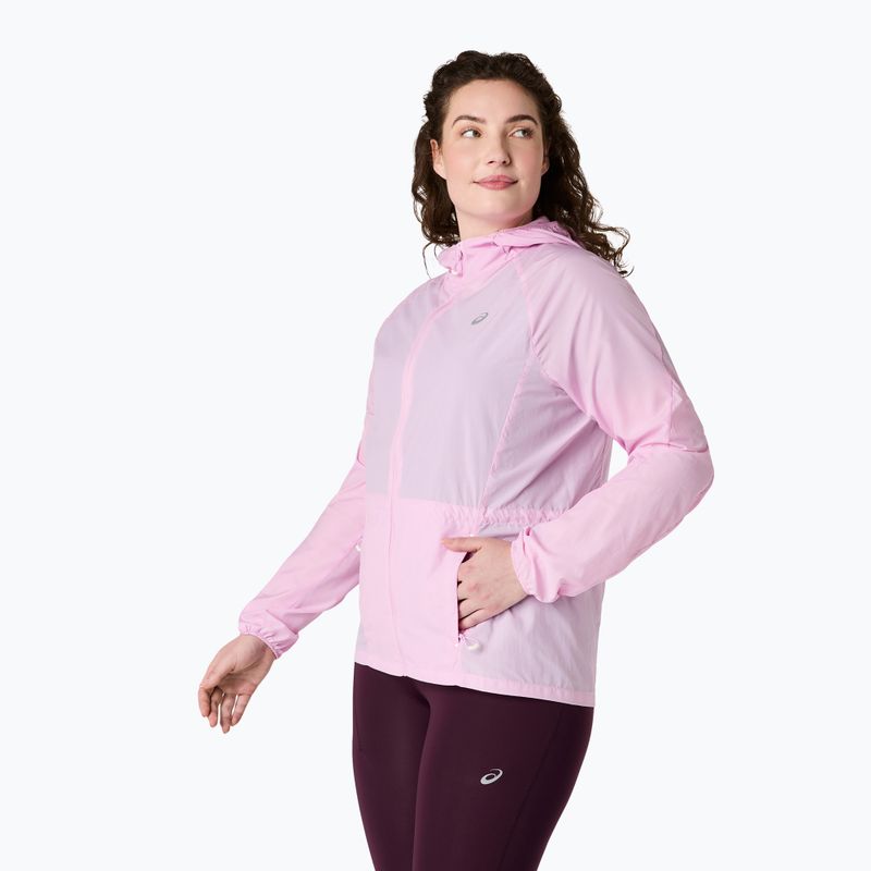Geacă de alergare pentru femei ASICS Road Packable Jacket hazy lilac 4