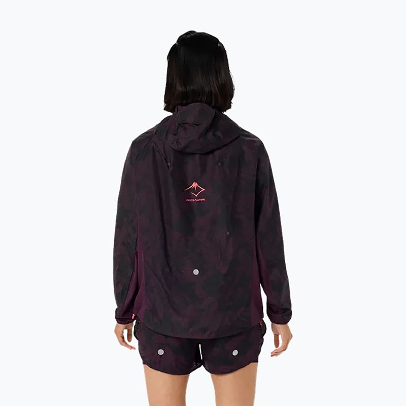 Geacă de alergare pentru femei Asics Fujitrail Packable Jacket dark aubergine 2