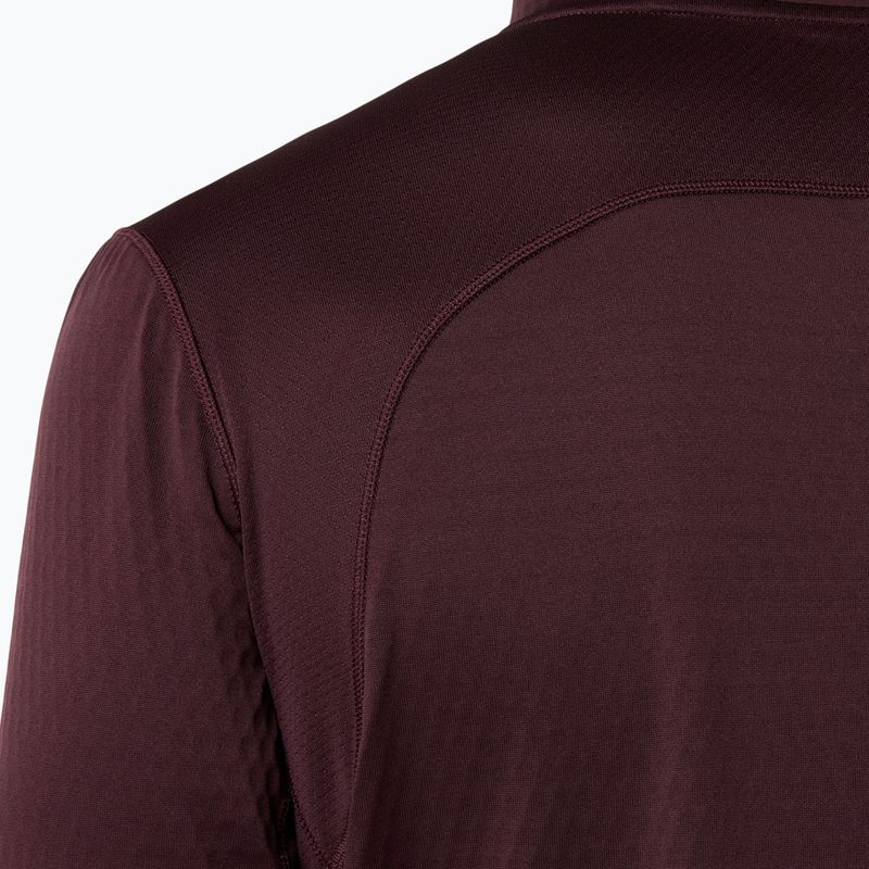 Bluză de alergare pentru bărbați ASICS Road Winter Ls Hoodie dark currant 9