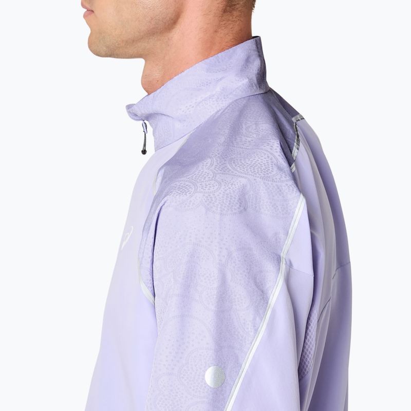 Geacă de alergare pentru bărbați ASICS Road Lite-Show Jacket vapor 5
