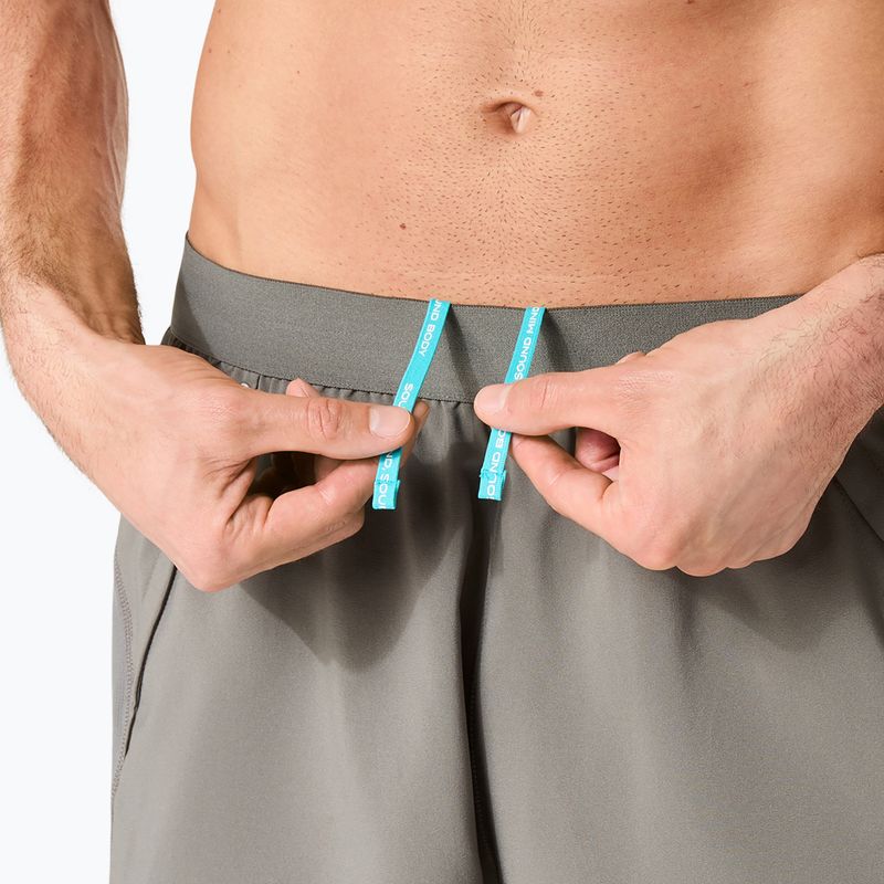 Pantaloni scurți de alergare pentru bărbați Asics Road 5In Short Truffle Grey 7