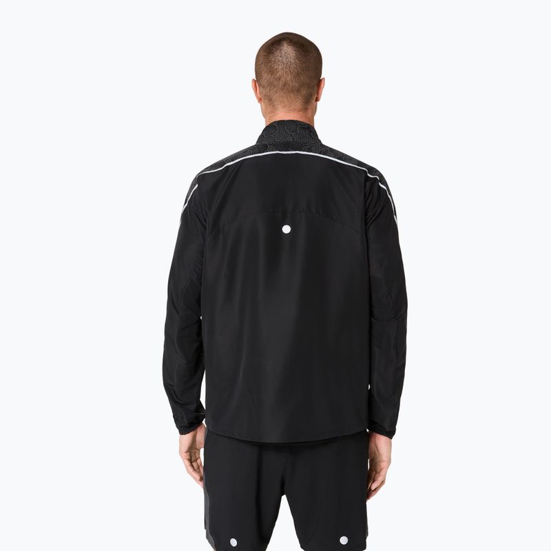 Geacă de alergare pentru bărbați ASICS Road Lite-Show Jacket performance black 3