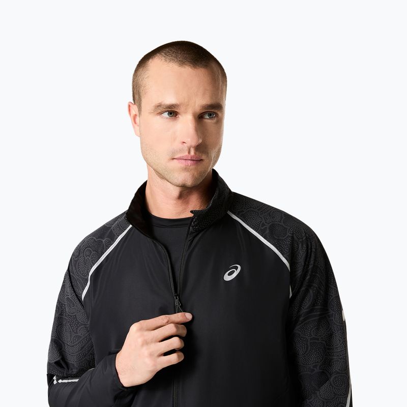 Geacă de alergare pentru bărbați ASICS Road Lite-Show Jacket performance black 4