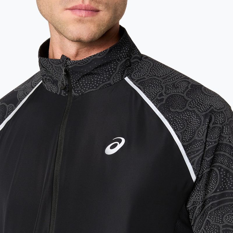 Geacă de alergare pentru bărbați ASICS Road Lite-Show Jacket performance black 5