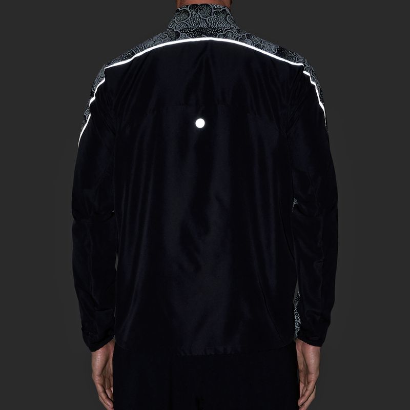 Geacă de alergare pentru bărbați ASICS Road Lite-Show Jacket performance black 7