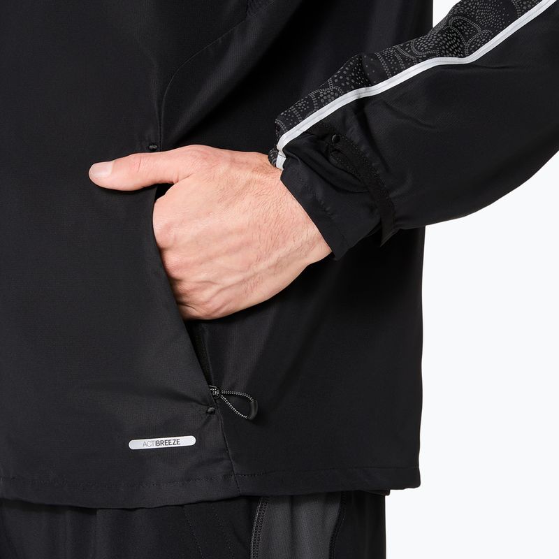 Geacă de alergare pentru bărbați ASICS Road Lite-Show Jacket performance black 8