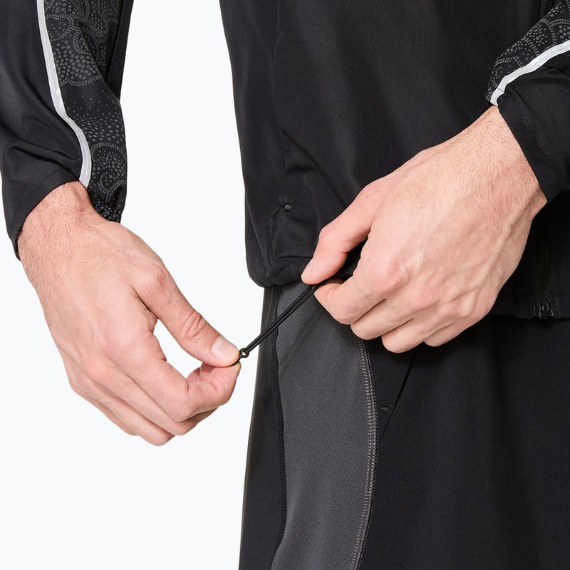 Geacă de alergare pentru bărbați ASICS Road Lite-Show Jacket performance black 9