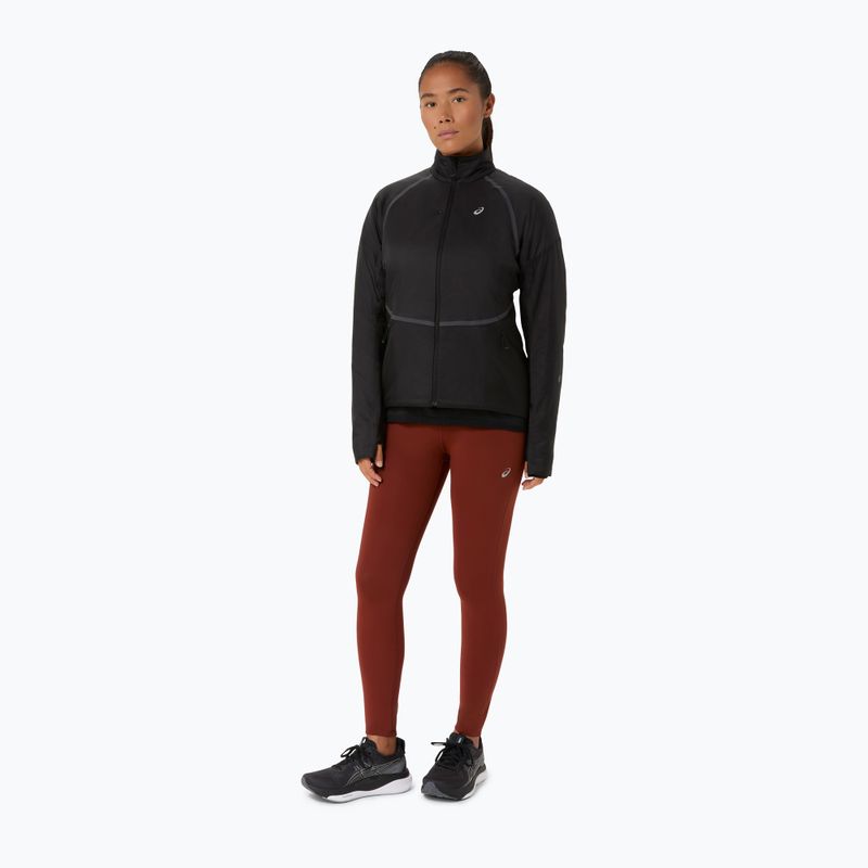 Colanți de alergare pentru femei ASICS Road Winter High Waist singed red 2