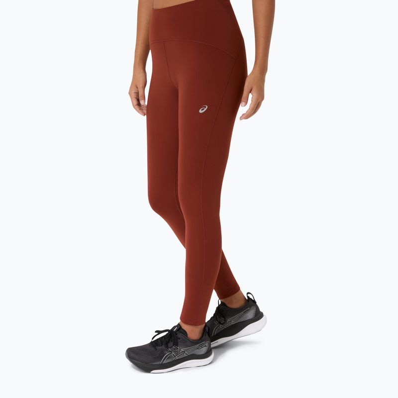 Colanți de alergare pentru femei ASICS Road Winter High Waist singed red 4
