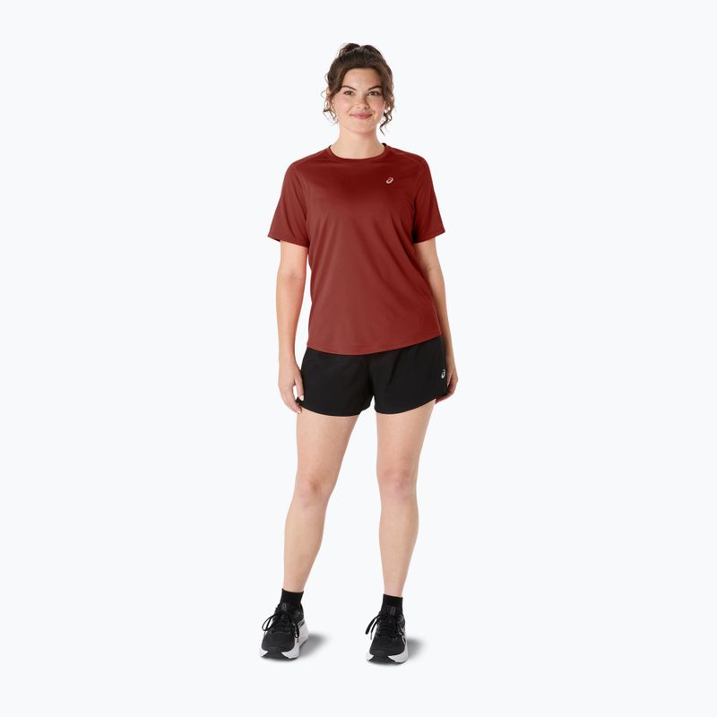 Tricou de alergare pentru femei ASICS Core Ss Top singed red 2