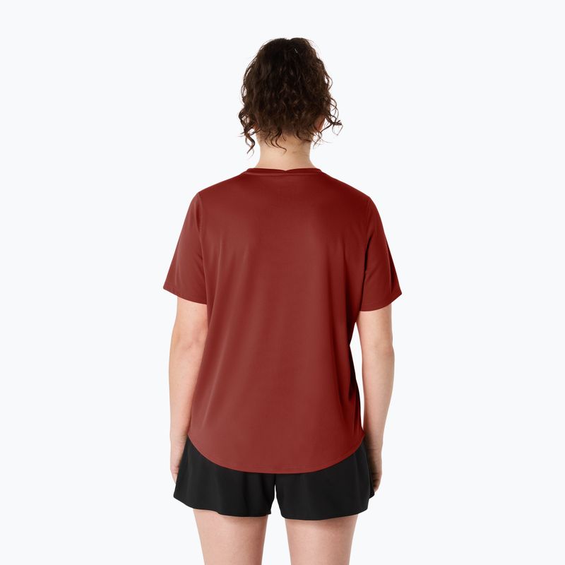 Tricou de alergare pentru femei ASICS Core Ss Top singed red 3