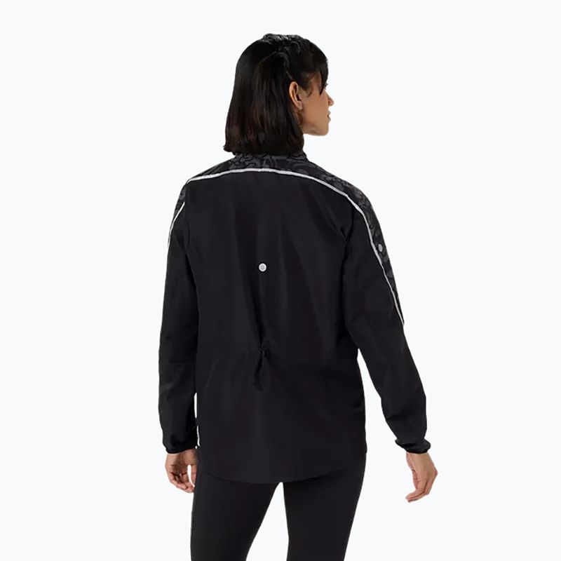 Geacă de alergare pentru femei ASICS Road Lite-Show Jacket performance black 2