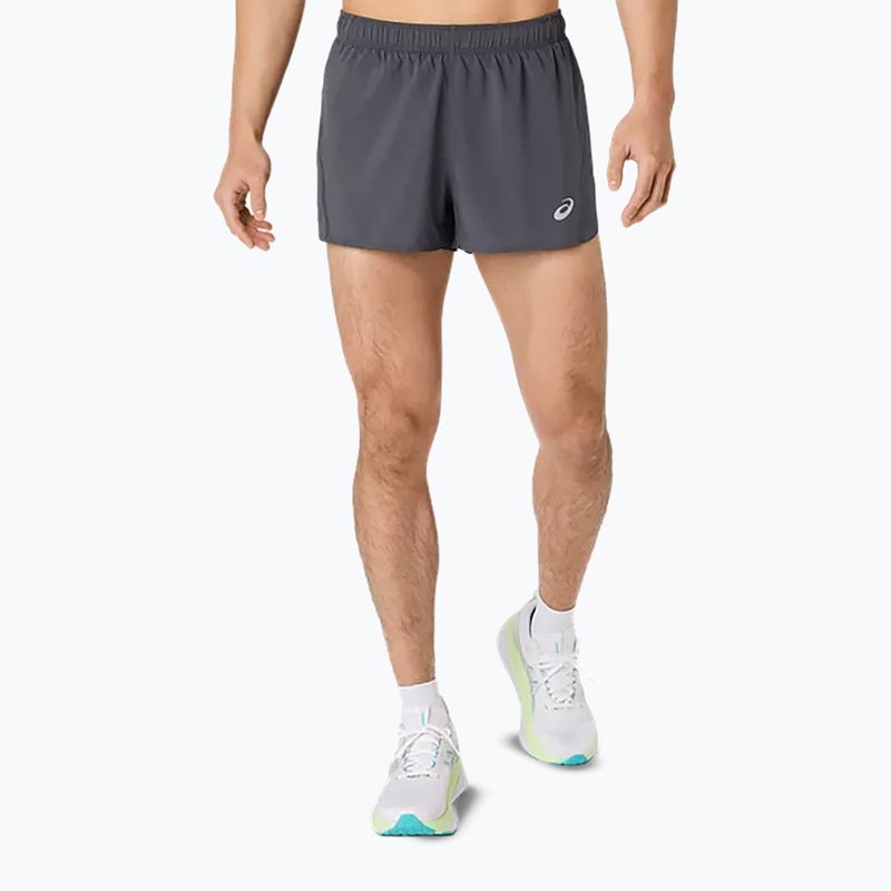 Pantaloni scurți de alergare pentru bărbați Asics Core Split Short Carrier Grey
