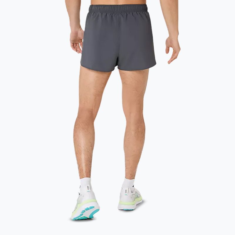 Pantaloni scurți de alergare pentru bărbați Asics Core Split Short Carrier Grey 2