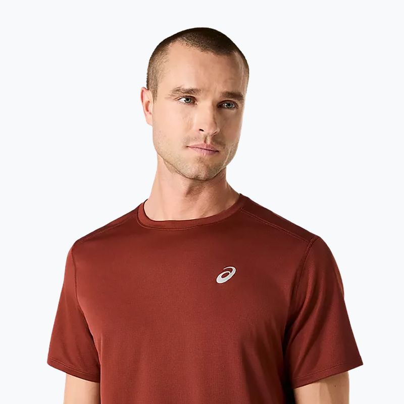 Tricou de alergare pentru bărbați ASICS Core Ss Top singed red 4