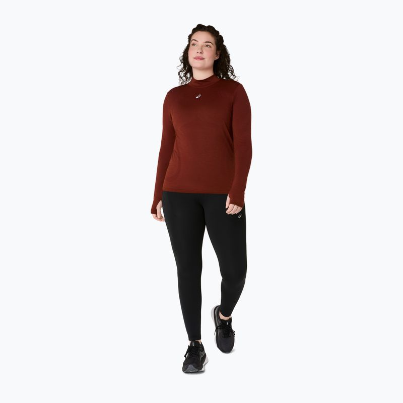 Bluză termoactivă pentru femei ASICS Road Winter Seamless Top singed red 2