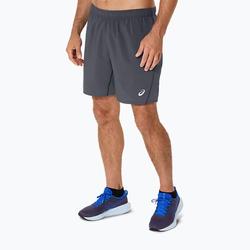 Pantaloni scurți de alergare pentru bărbați Asics Core 5In Short Carrier Grey 4