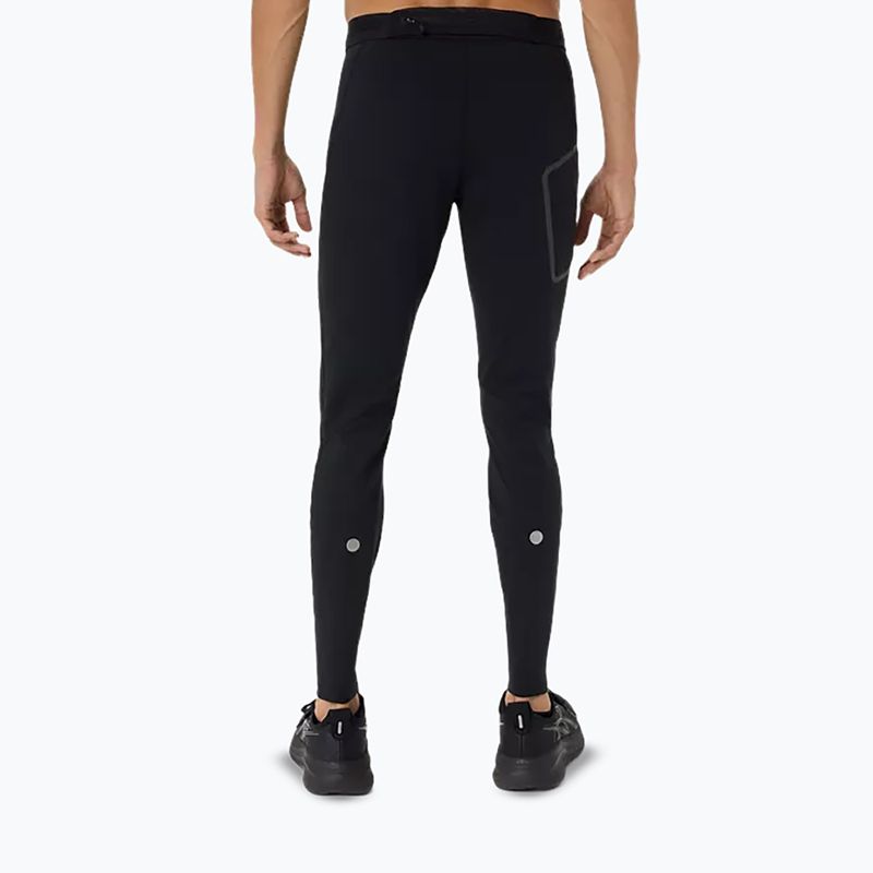 Colanți de alergare pentru bărbați ASICS Road Winter performance black 2