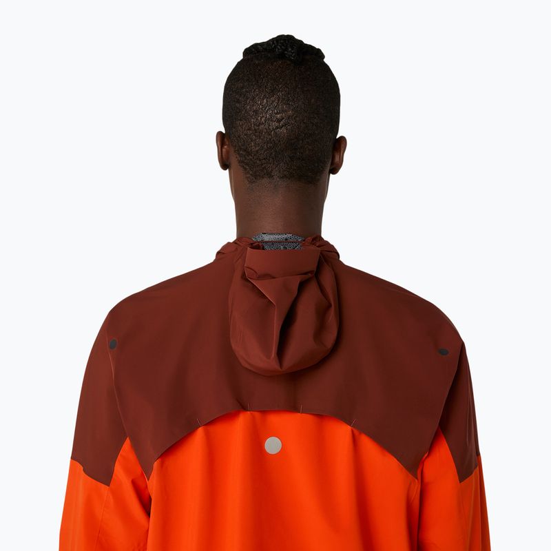 Geacă de alergare pentru bărbați ASICS Metarun Legend Jacket cherry tomato/singed red 6