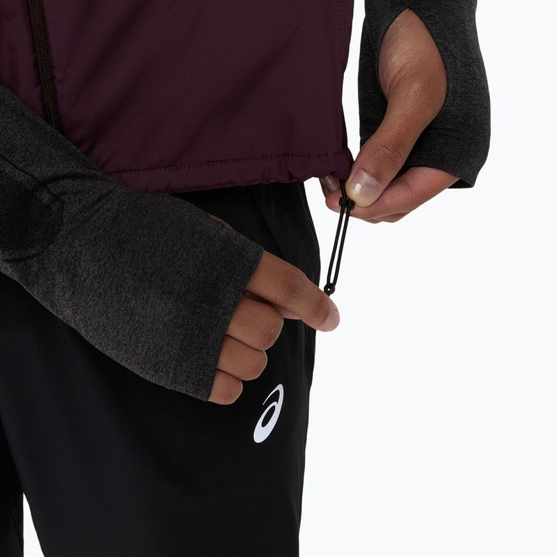 Vestă de alergare pentru bărbați Asics Road Winter Gilet dark currant 8