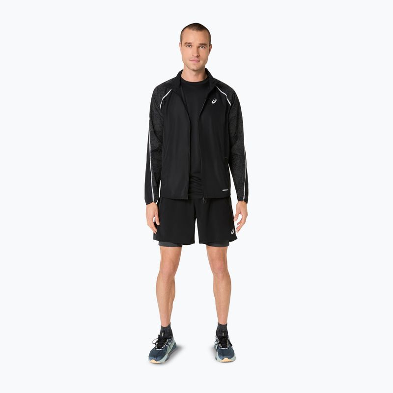 Tricou de alergare pentru bărbați ASICS Road Lite-Show Top Performance Black 2