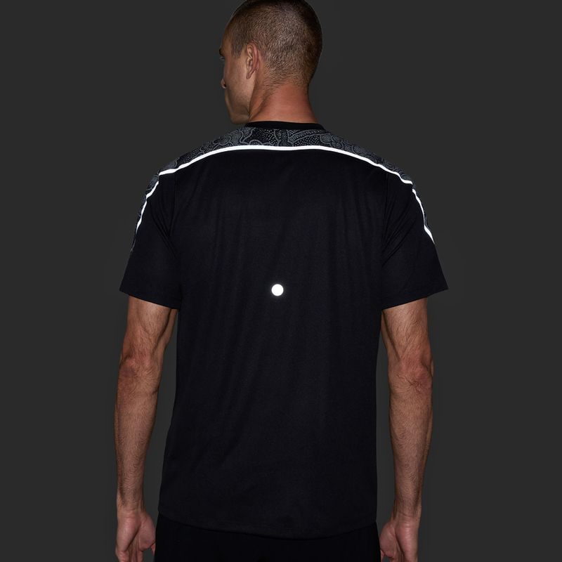 Tricou de alergare pentru bărbați ASICS Road Lite-Show Top Performance Black 7