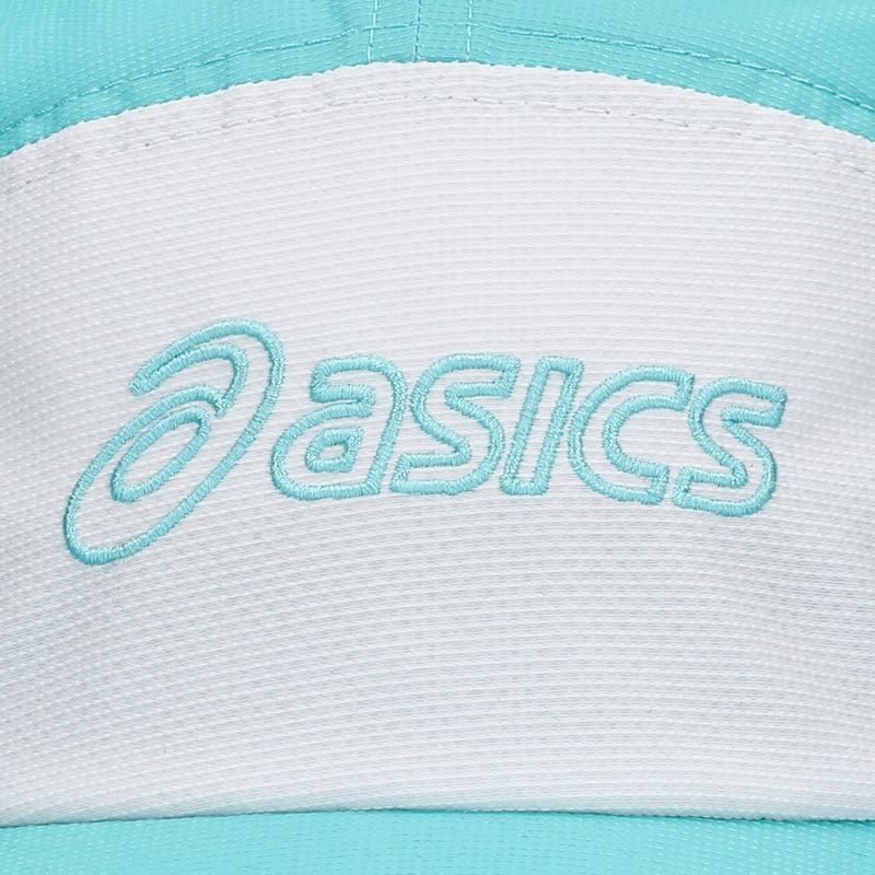 Șapcă Asics Performance Running 5 Panel Cap Energy Aqua/White 3