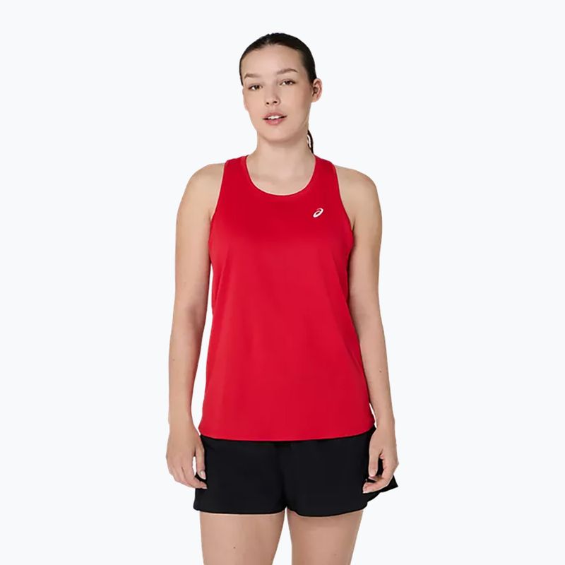Tricou de alergare pentru femei ASICS Core Ss Top speed red