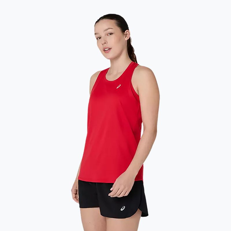 Tricou de alergare pentru femei ASICS Core Ss Top speed red 3
