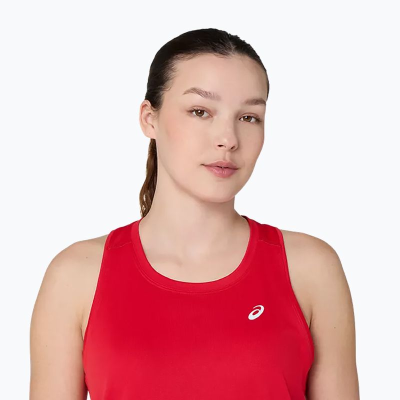Tricou de alergare pentru femei ASICS Core Ss Top speed red 4