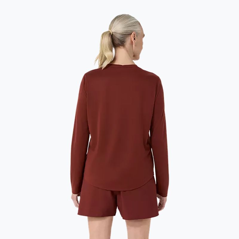 Longsleeve de alergare pentru femei ASICS Core Top singed red 2