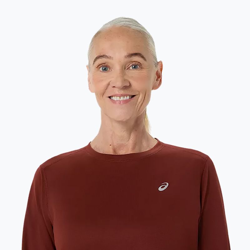Longsleeve de alergare pentru femei ASICS Core Top singed red 3