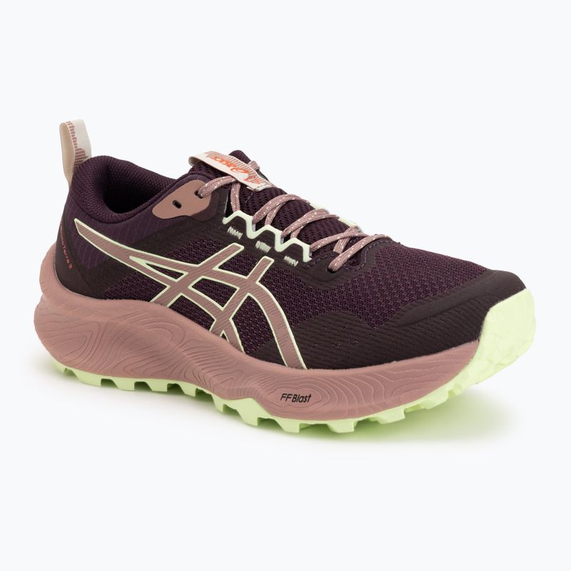 Încălțăminte de alergare pentru femei Asics Trabuco Terra 3 Dark Aubergine/Illuminate Yellow
