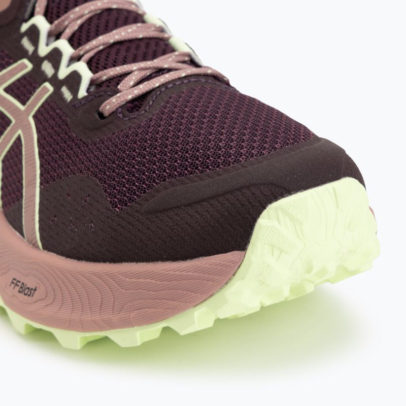Încălțăminte de alergare pentru femei Asics Trabuco Terra 3 Dark Aubergine/Illuminate Yellow 7