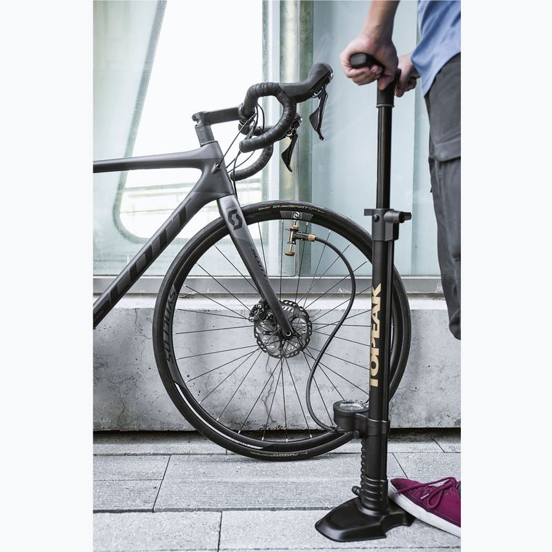 Pompă de bicicletă Topeak JoeBlow Tubi 2 Stage 11 bar 10