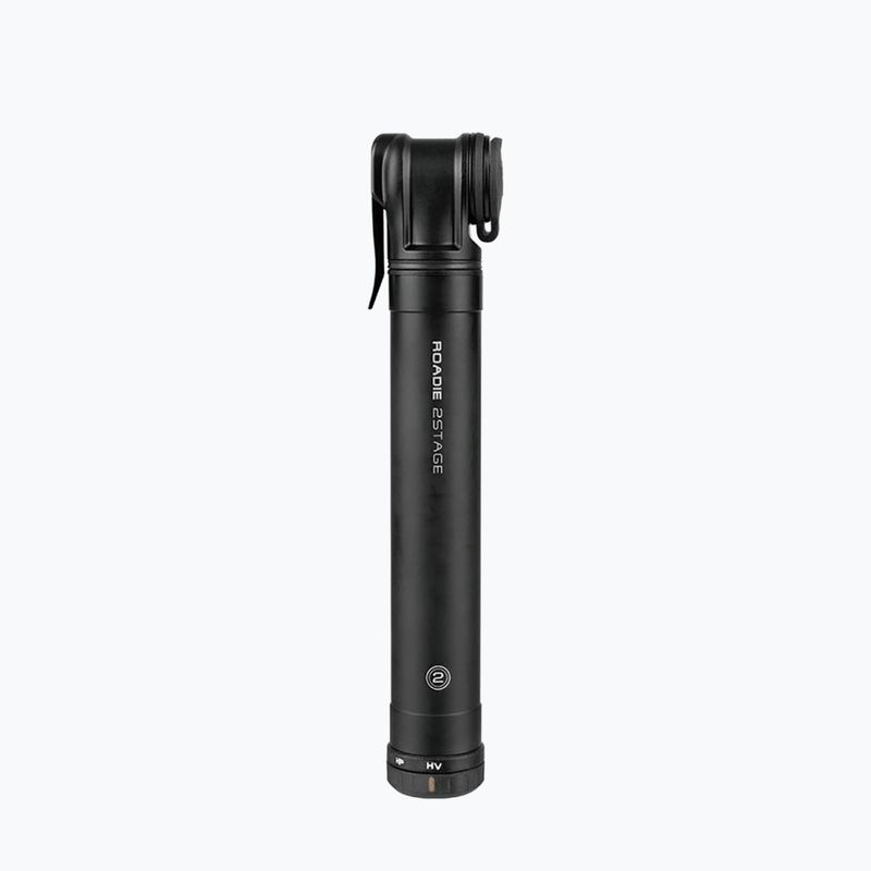 Pompă de bicicletă Topeak Roadie 2Stage neagră T-TRD-2STG